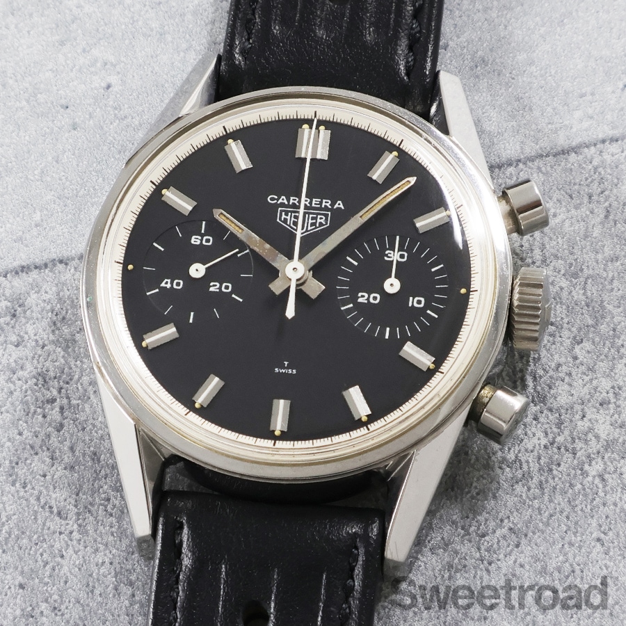 Heuer Carrera Ref 7753 ホイヤー　カレラ　ビンテージ　希少 ホイヤー カレラ30 Ref.7753 1970年代 | スイートロード-Sweetroad