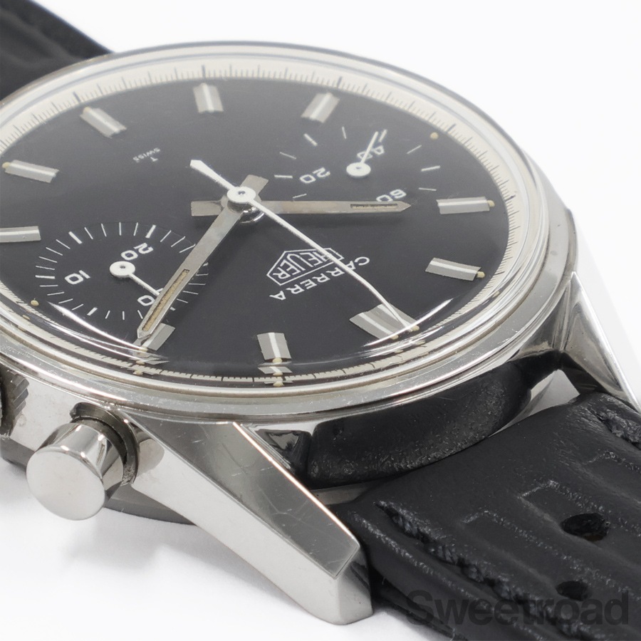 Heuer Carrera Ref 7753 ホイヤー　カレラ　ビンテージ　希少 ホイヤー カレラ30 Ref.7753 1970年代 | スイートロード-Sweetroad