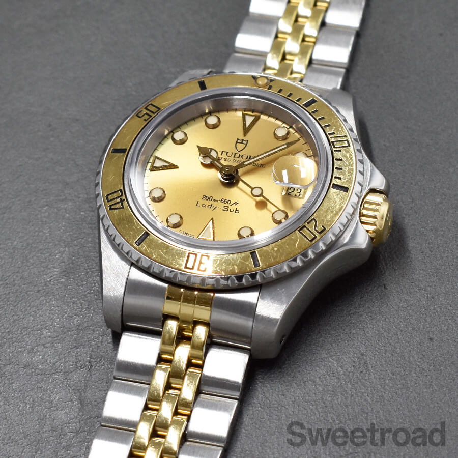 四季様 チューダー レディーサブ YGコンビ Ref.96093 1992年製