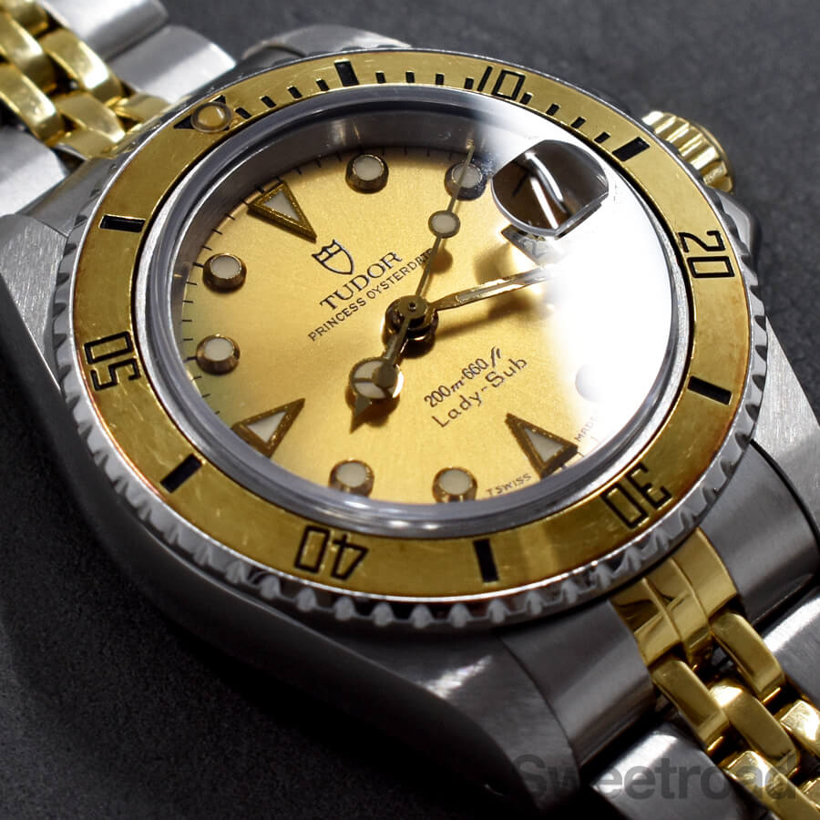 四季様 チューダー レディーサブ YGコンビ Ref.96093 1992年製
