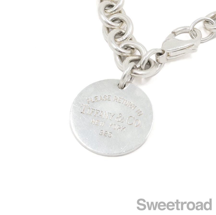 リターントゥティファニー ラウンドタグチャームブレスレット