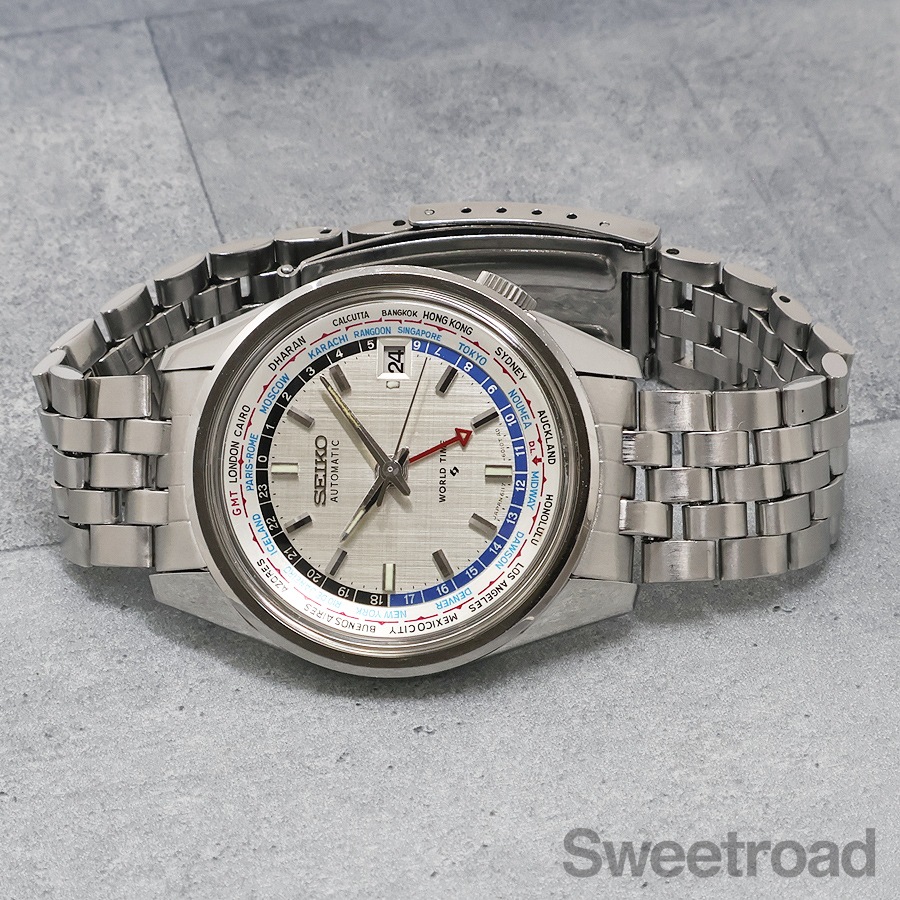 セイコー ワールドタイム 2nd 6117-6010 SEIKO セイコー ワールドタイム 2ndモデル Ref.6117-6010 1969年