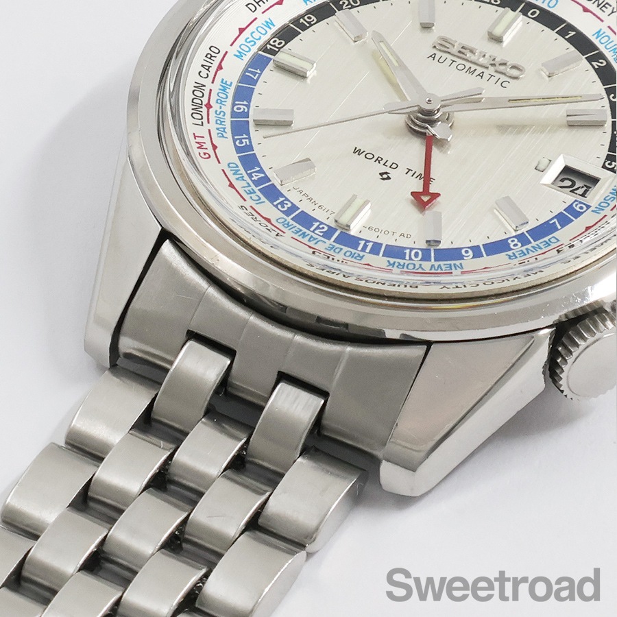 セイコー ワールドタイム 2ndモデル Ref.6117-6010 1969年製