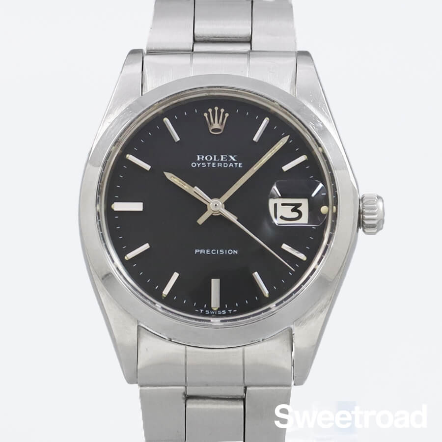 ROLEX6694【シルバーダイヤル】オイスターデイト 1972年 Vintage