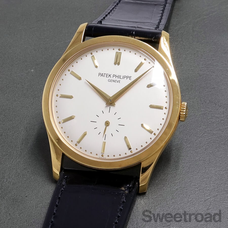 商談中 パテックフィリップ カラトラバ 18KYG Ref.5196 2003年製