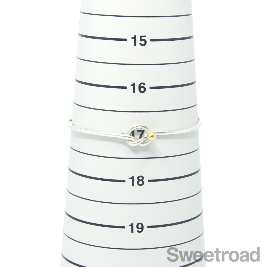 ティファニー フックアンドアイ ラブノットバングル | スイート