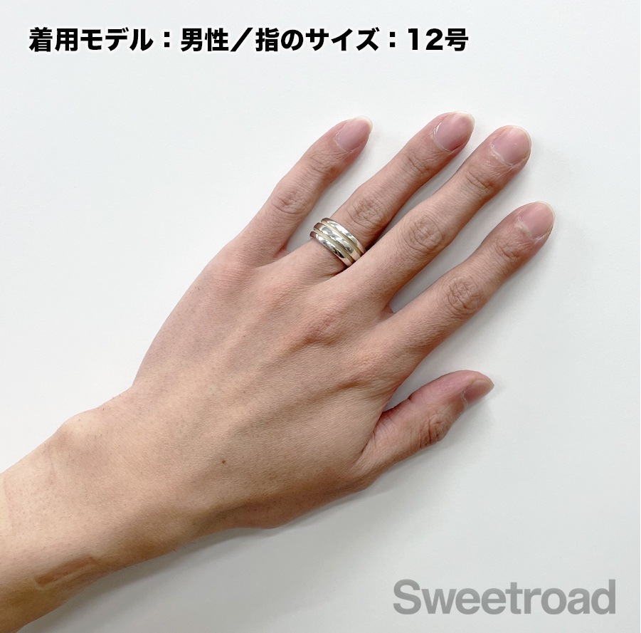 ティファニー グルーブド ダブルライン リング 12号 OVY Grooves ティファニー グルーブドダブルラインリング 12号 | スイートロード