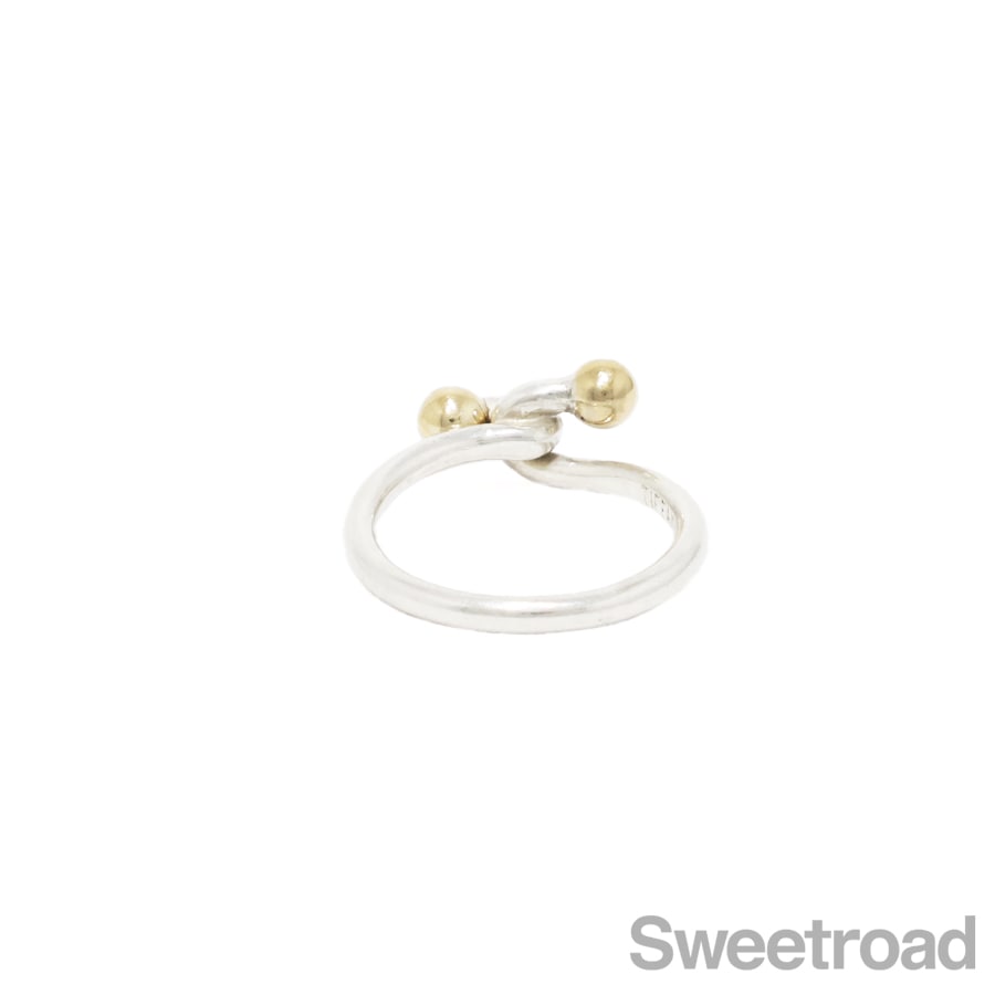 最終値下げ！ Tiffany フックアンドアイリング7号（内径1.5cm） TIFFANY&Co. ティファニー フック＆アイ