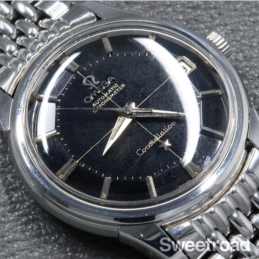 オメガ コンステレーション Ref.14393 12角 ブラックミラー 1959-60年