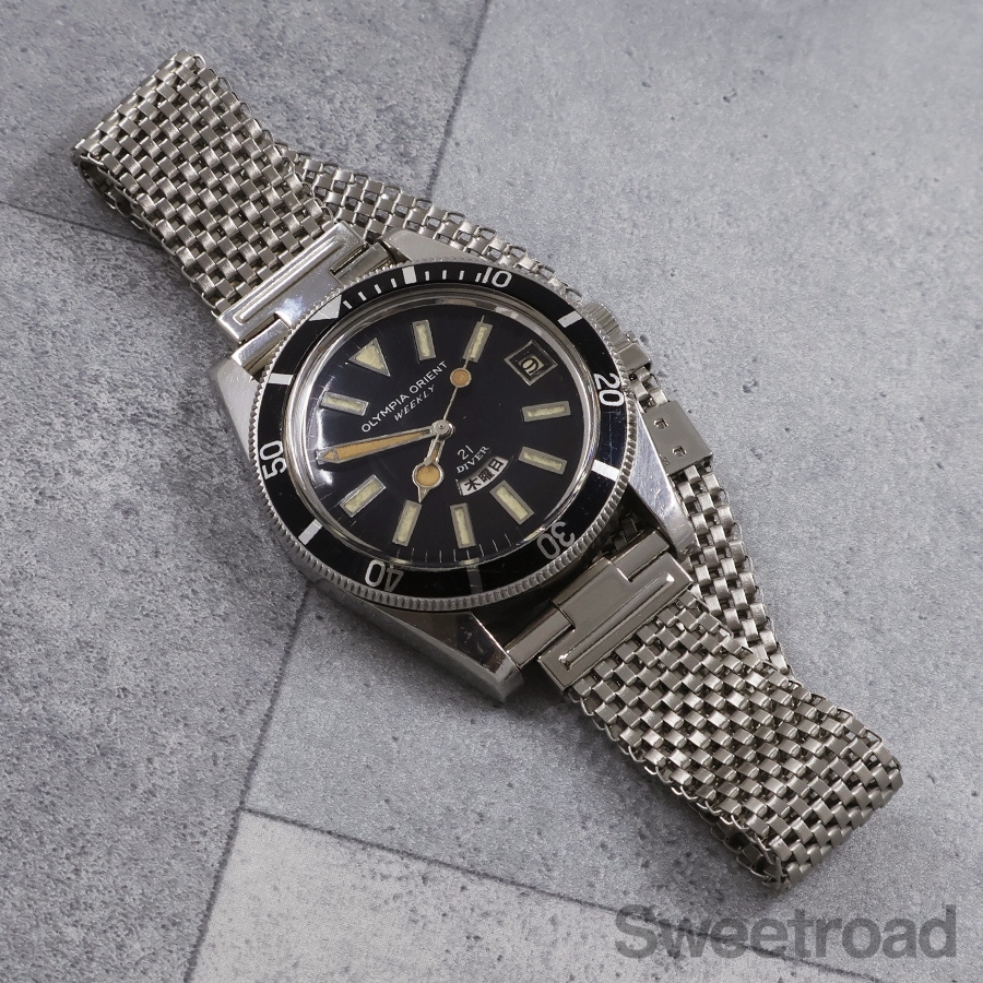 オリンピア オリエント ウィークリー 21ダイバー Ref.O-19639A 1960