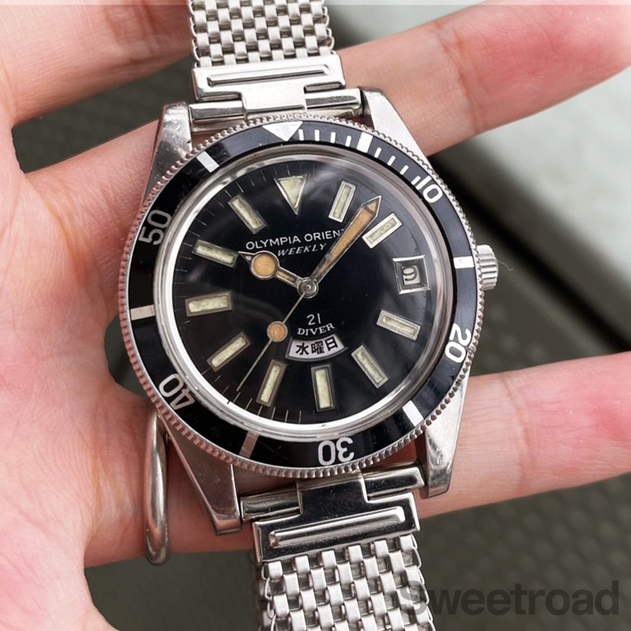 オリンピア オリエント ウィークリー 21ダイバー Ref.O-19639A 1960