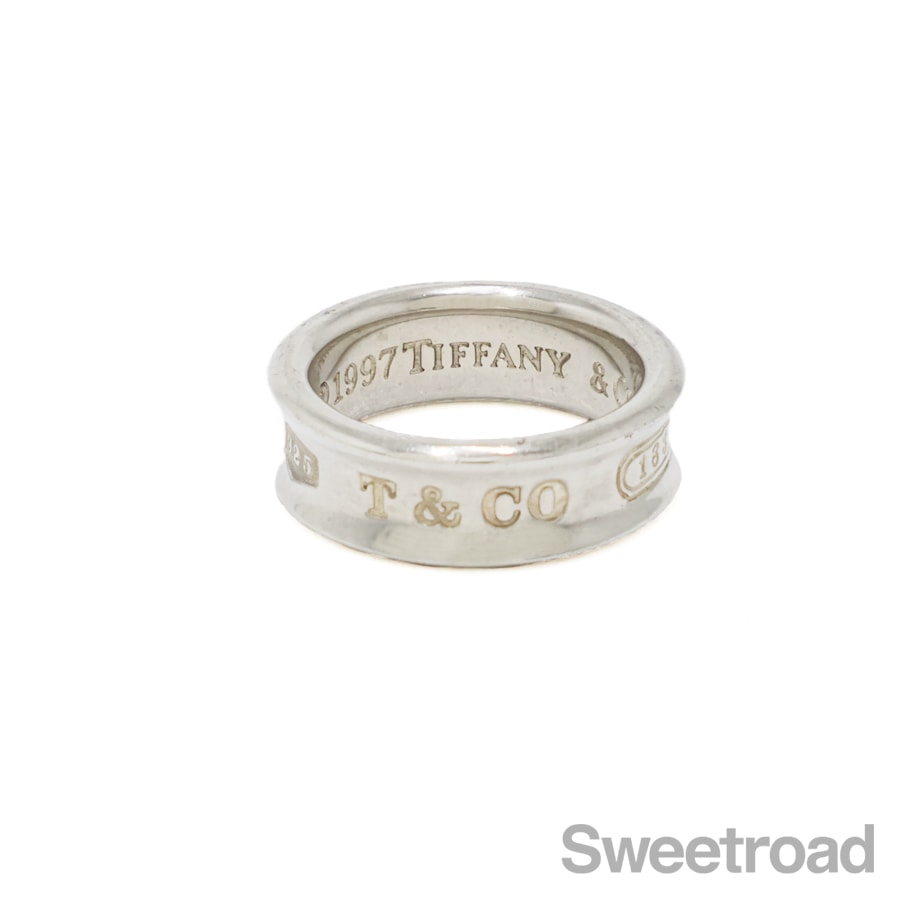 Tiffany&Co 1837 シルバー925 ナローリング　12号 Tiffany&Co 1837 シルバー925 ナローリング 12号 ティファニー