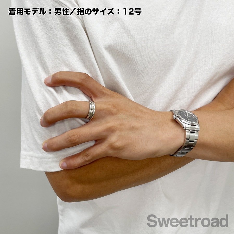 Tiffany ティファニー　　アトラスリング　13号 TIFFANY&Co. ティファニー アトラス リング 指輪 13号 18金 K18