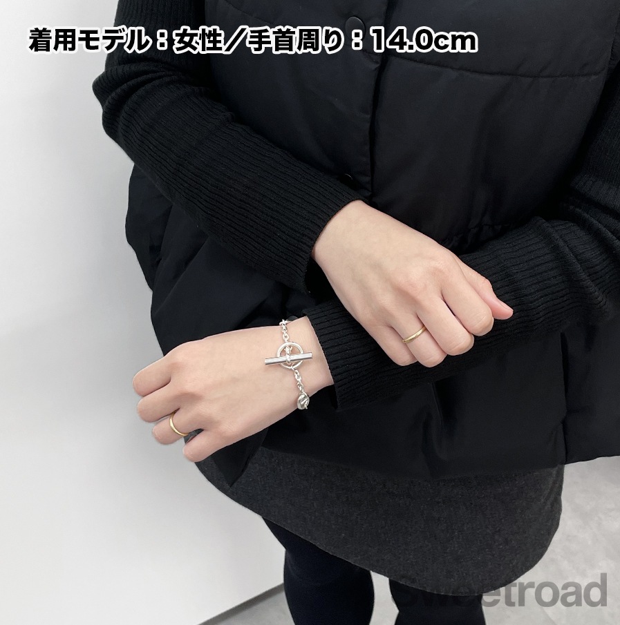 エルメス シェーヌダンクル ファランドール ブレスレット STサイズ