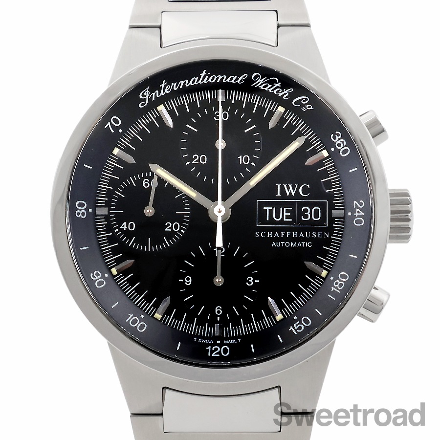 銀座店【IWC】GSTクロノグラフ／Ref.3707／チタニウム／w-28882gnz