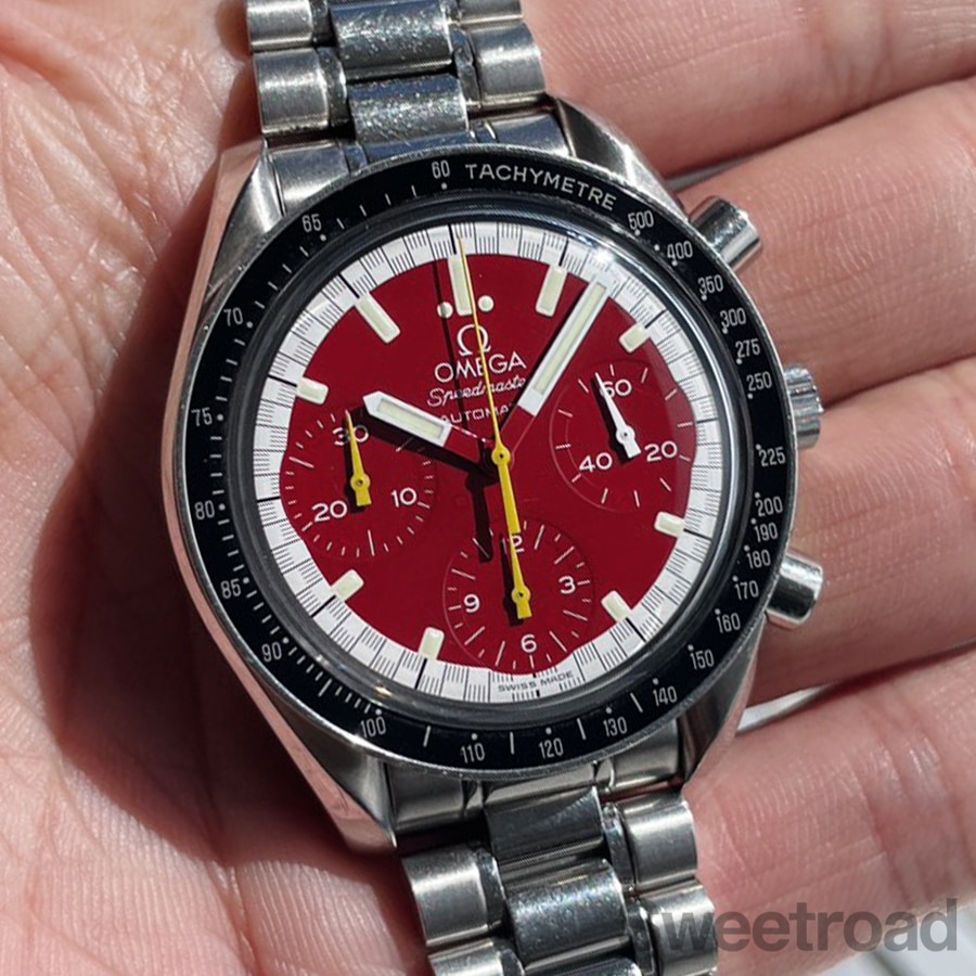 オメガ スピードマスターAT シューマッハ Ref.3510.61 1998年製