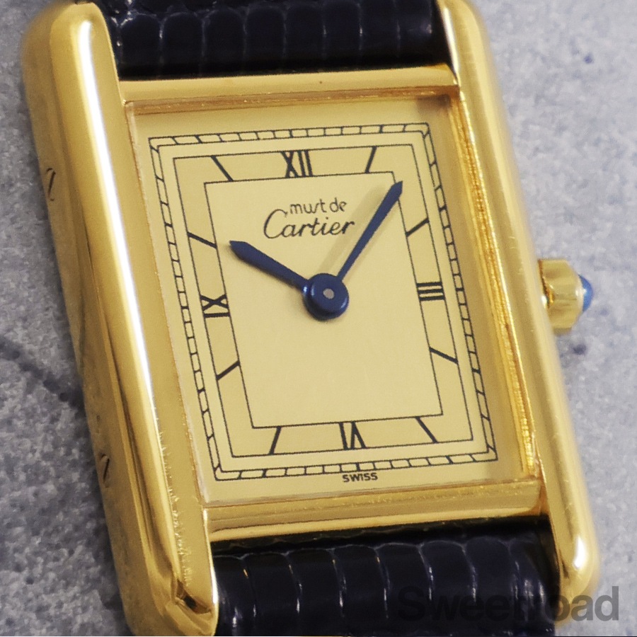 カルティエ マストタンク SMサイズ Ref.3.66001 クォーツ 1980年代
