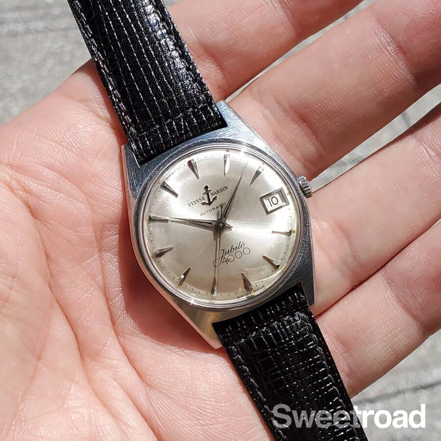 ユリスナルダン ジュビリー4000 Ref.10910-2 1960年代 w-30617