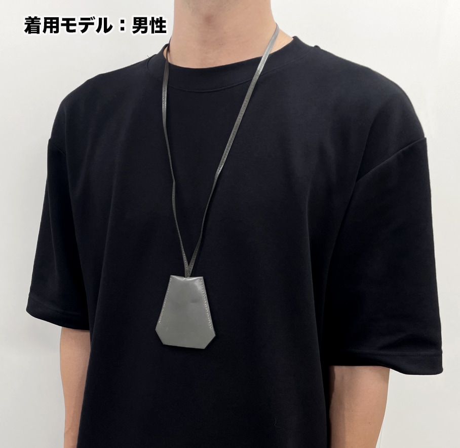 エルメス クロシェット グレー レザーネックレス マルジェラ期 1998年
