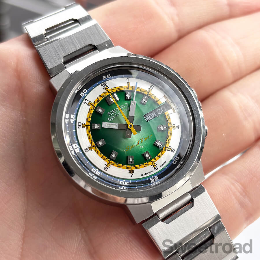 セイコー 5スポーツ・スピードタイマー ハルク Ref.7015-7020 1974年製