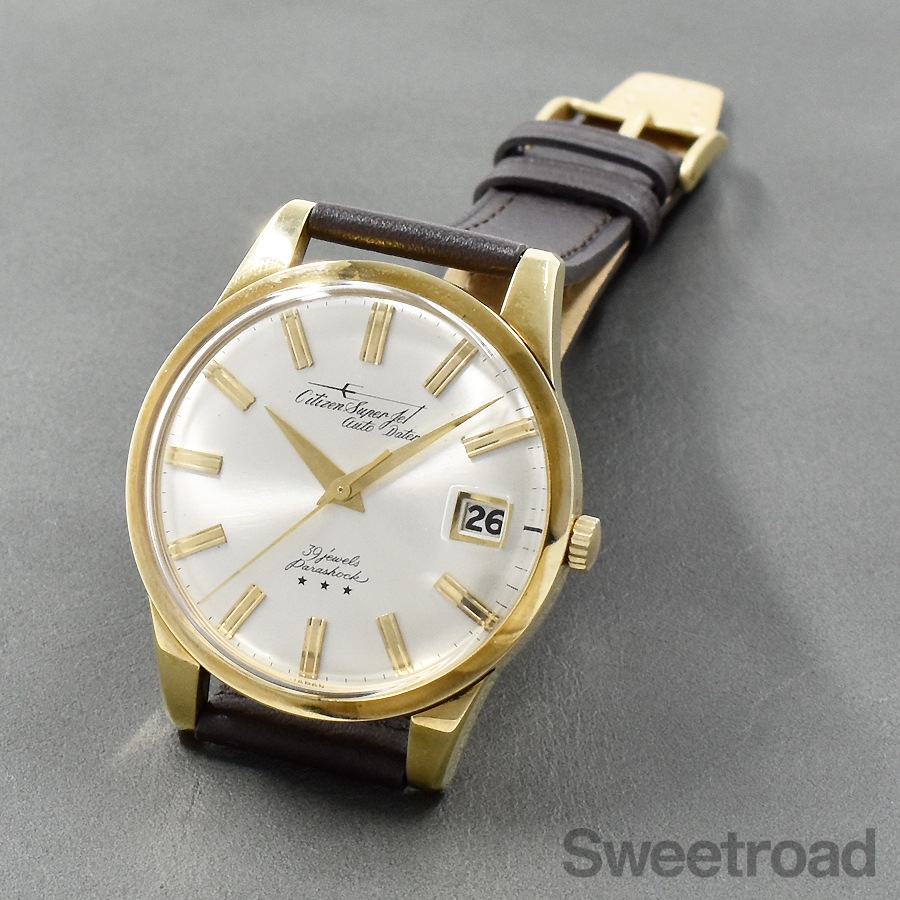 シチズン スーパージェット オートデーター Ref.AD51507084 1964年製