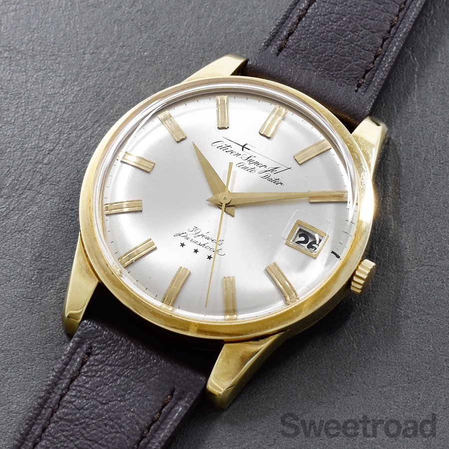 シチズン スーパージェット オートデータ 39石 AD1507084 シチズン スーパージェット オートデーター Ref.AD51507084 1964年製