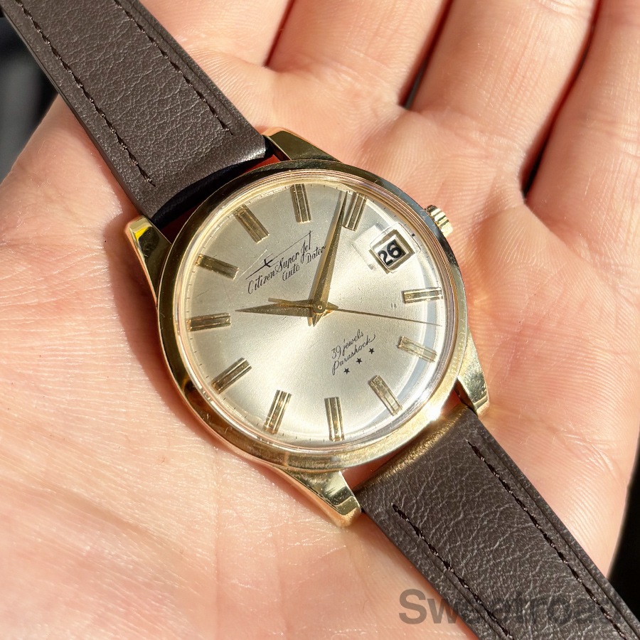 シチズン スーパージェット オートデーター Ref.AD51507084 1964年製