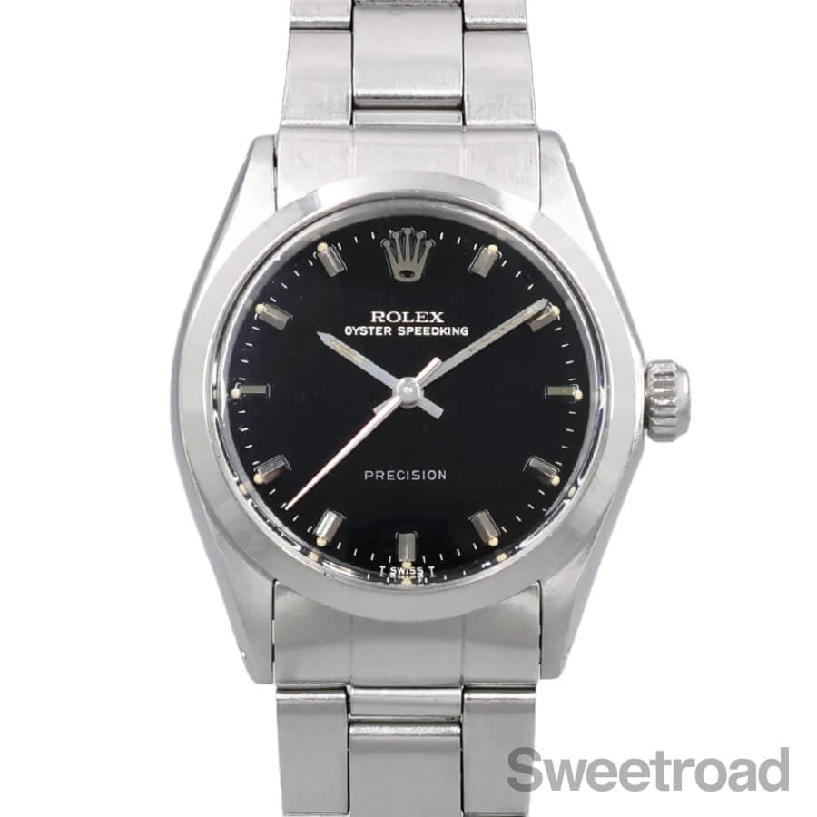 ロレックス オイスター・スピードキング Ref.6430 ブラック