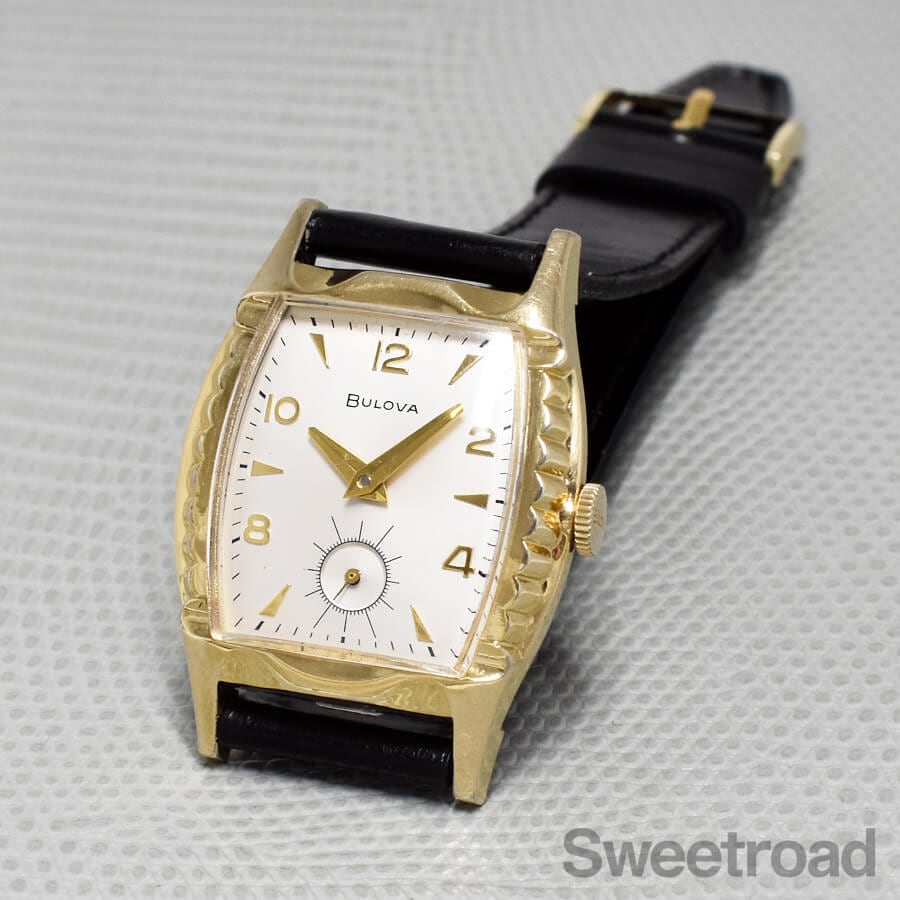 Bulova 手巻き時計 ブローバ　10kRGP ブローバ 角金 10KRGP 1961年製 | スイートロード-Sweetroad