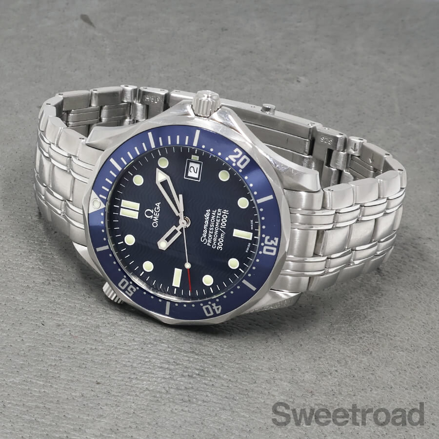 せだい Formula Omega Seamaster Professional 2531.80 253180 41mm Blue Dial