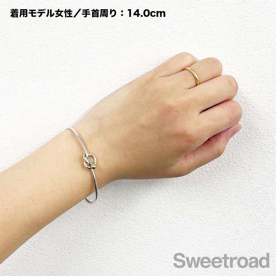 【Tiffany 】ティファニー バングル フック&アイ ラブノット ティファニー フックアンドアイ ラブノットバングル | スイート
