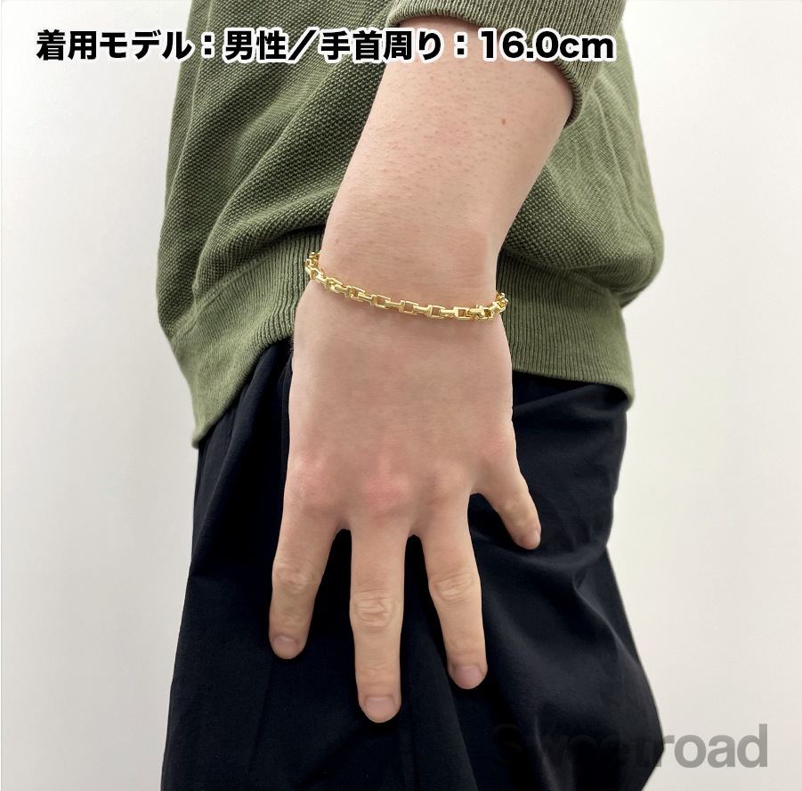 ティファニー Tナローチェーンブレスレット 18KYG | スイートロード