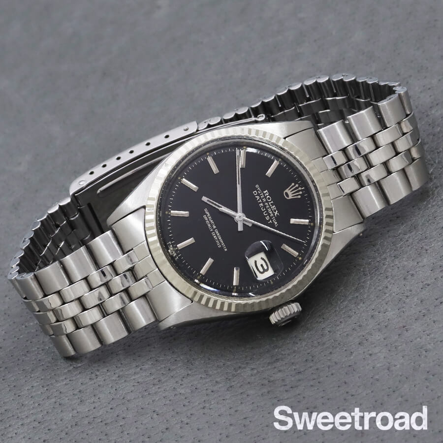 ROLEX アナログ手巻き腕時計 ブラック 楽天市場】手巻き（ブランドロレックス）（男女兼用腕時計