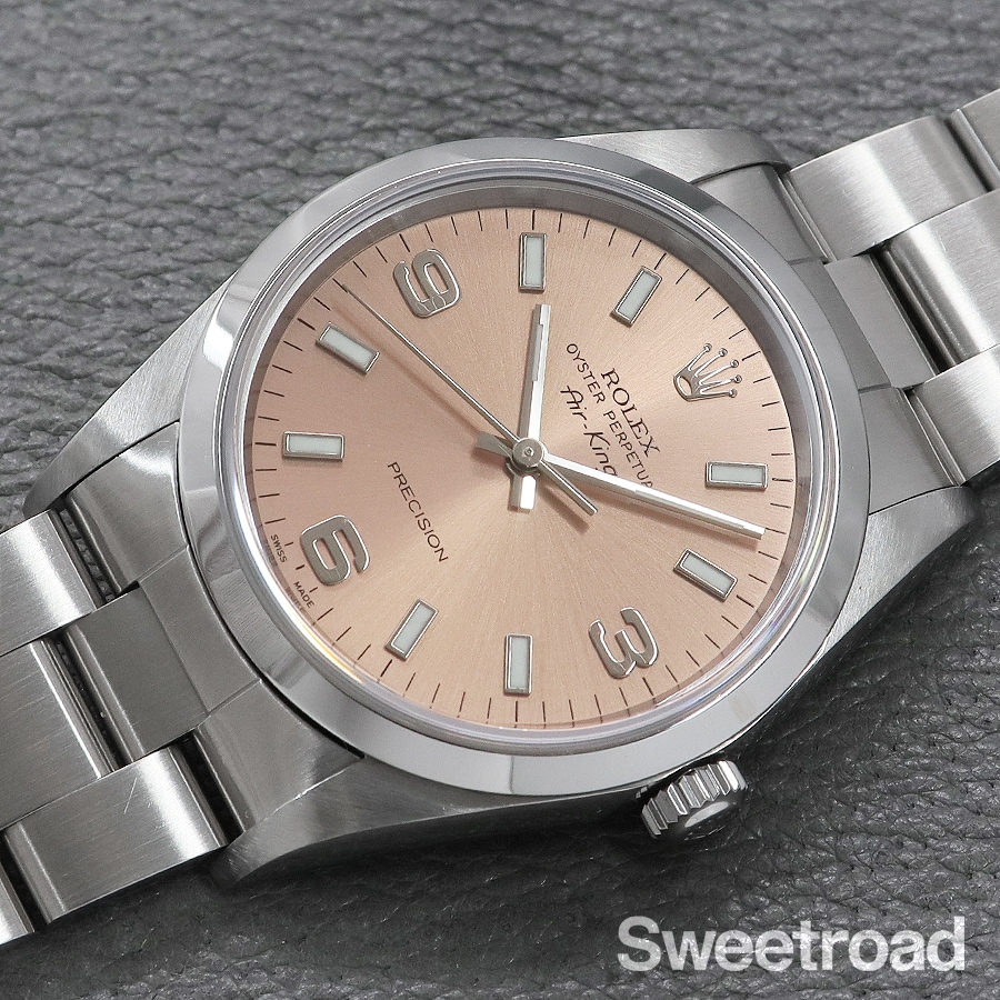 【18％OFF】 ロレックス w-31428gnz 1999年製 Ref.14000 エアキング 時計