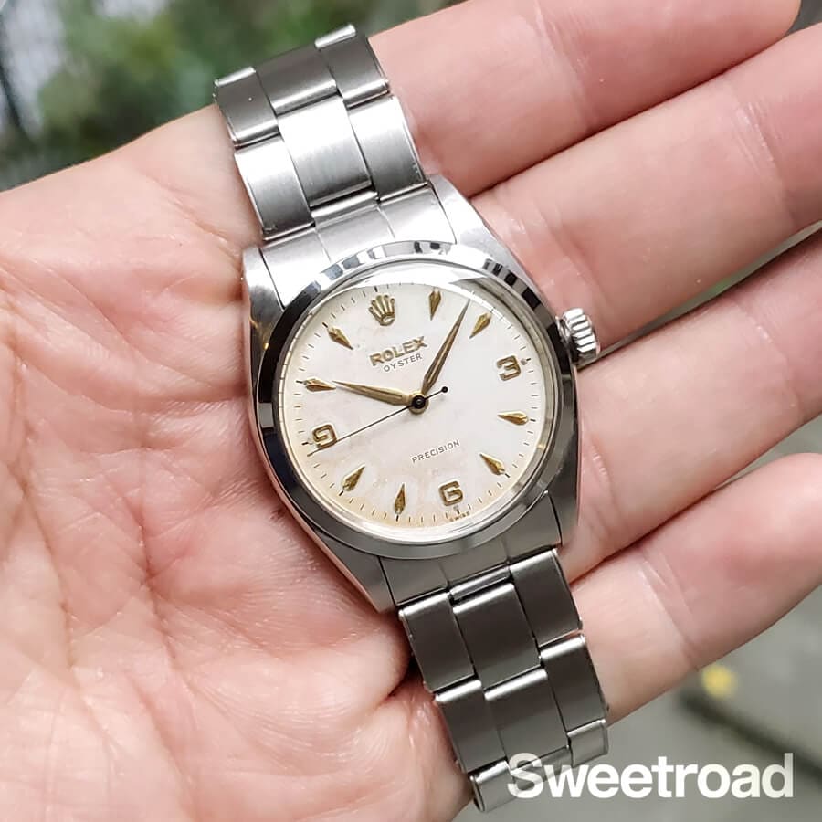 ロレックス オイスター Ref.6422 エクスプローラーダイヤル 1958