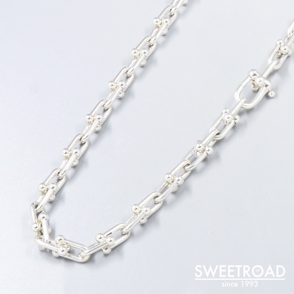 ハードウェアネックレス 新品] ティファニー ハードウェア スモールリンク ネックレス