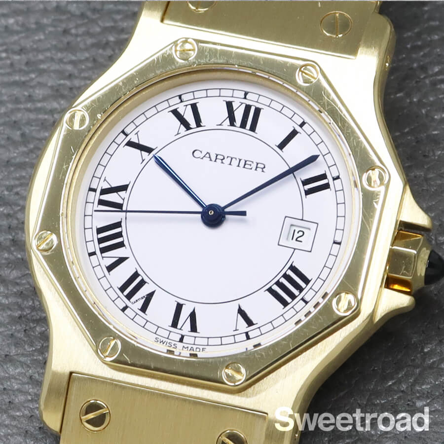 カルティエ　サントス　オクタゴンLM カルティエ サントスオクタゴン LMサイズ | スイートロード-Sweetroad