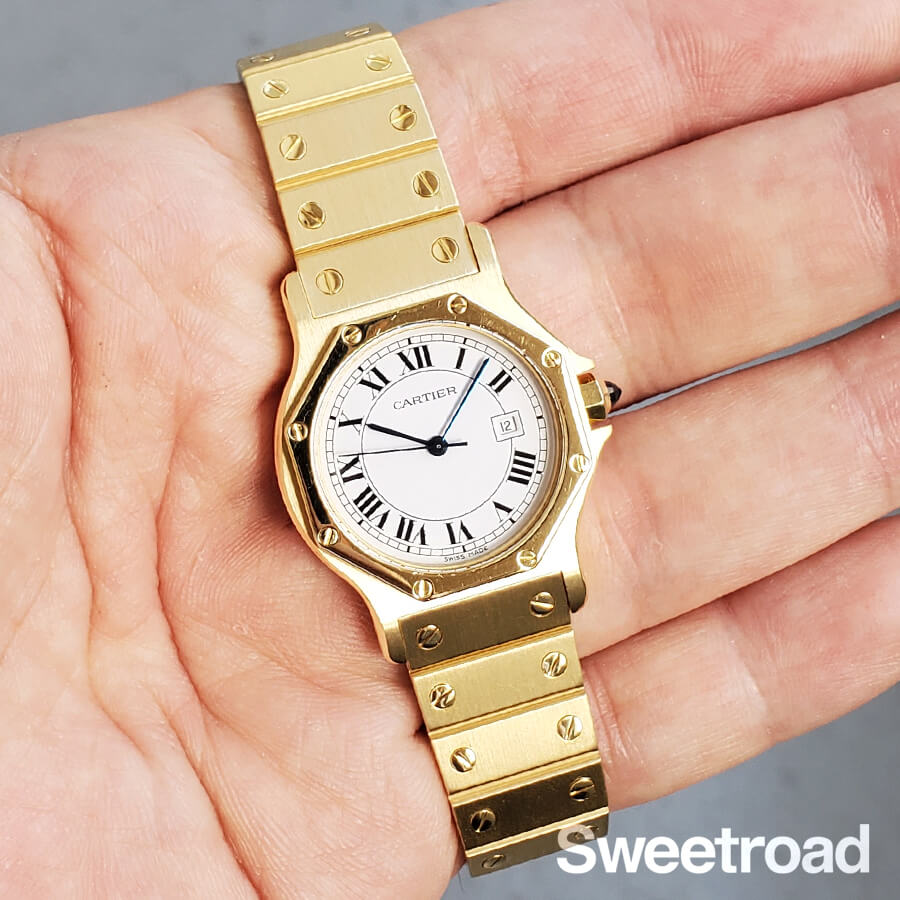 カルティエ サントスオクタゴン LMサイズ | スイートロード-Sweetroad