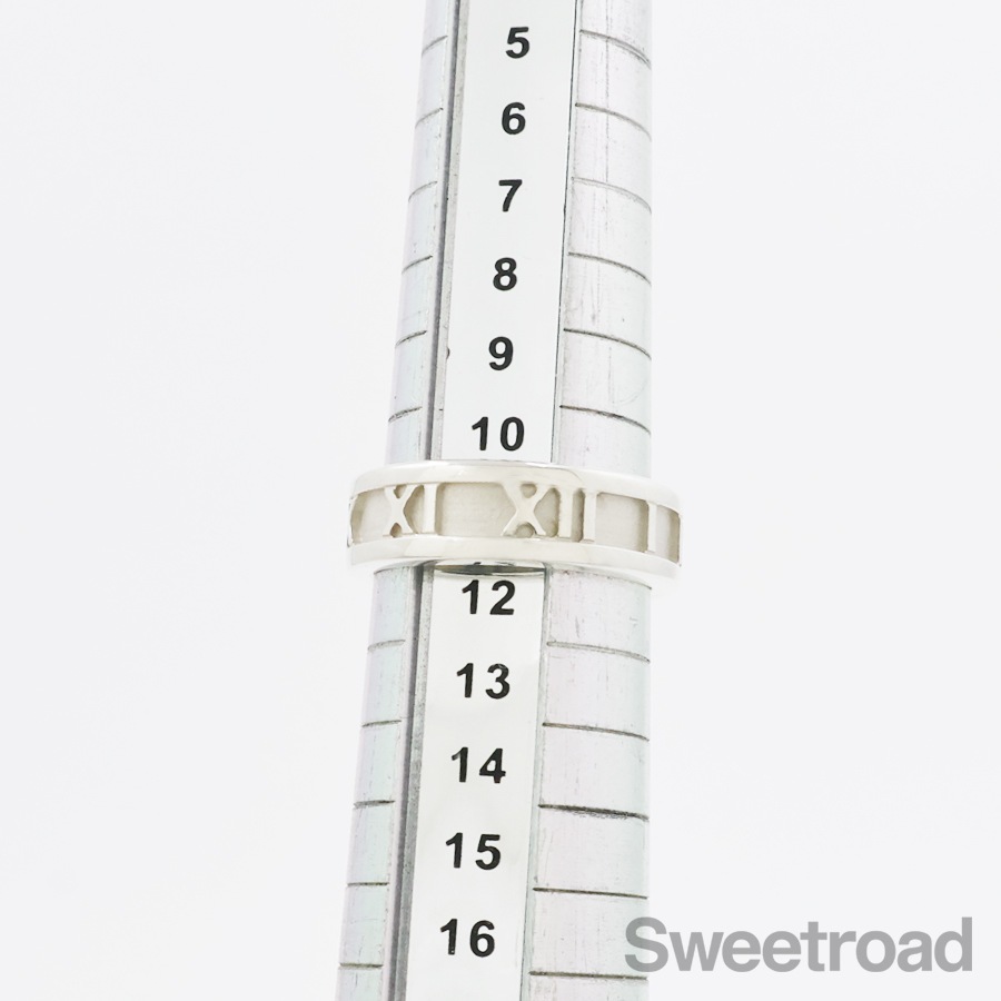 Tiffanyリング日本サイズ11号アトラスナローリング30540433 ③【TIFFANY&Co 】ティファニー アトラス ナローリング シルバー