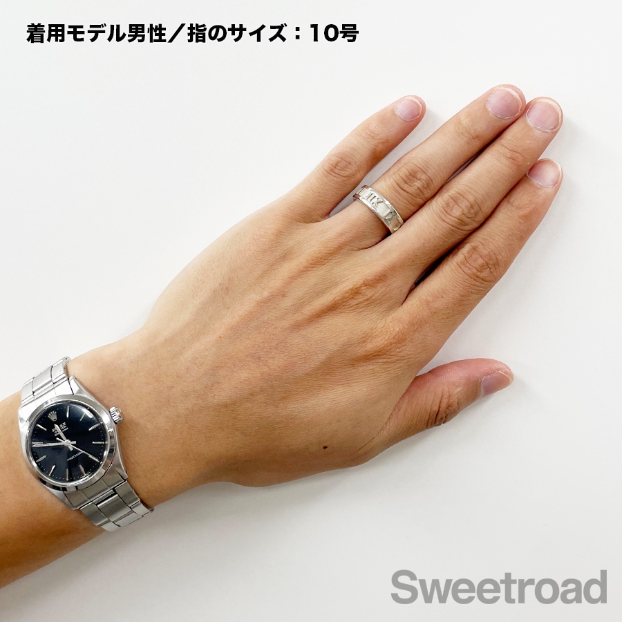 TIFFANY&Co.ティファニー 11号 アトラスリング ワイド シルバー