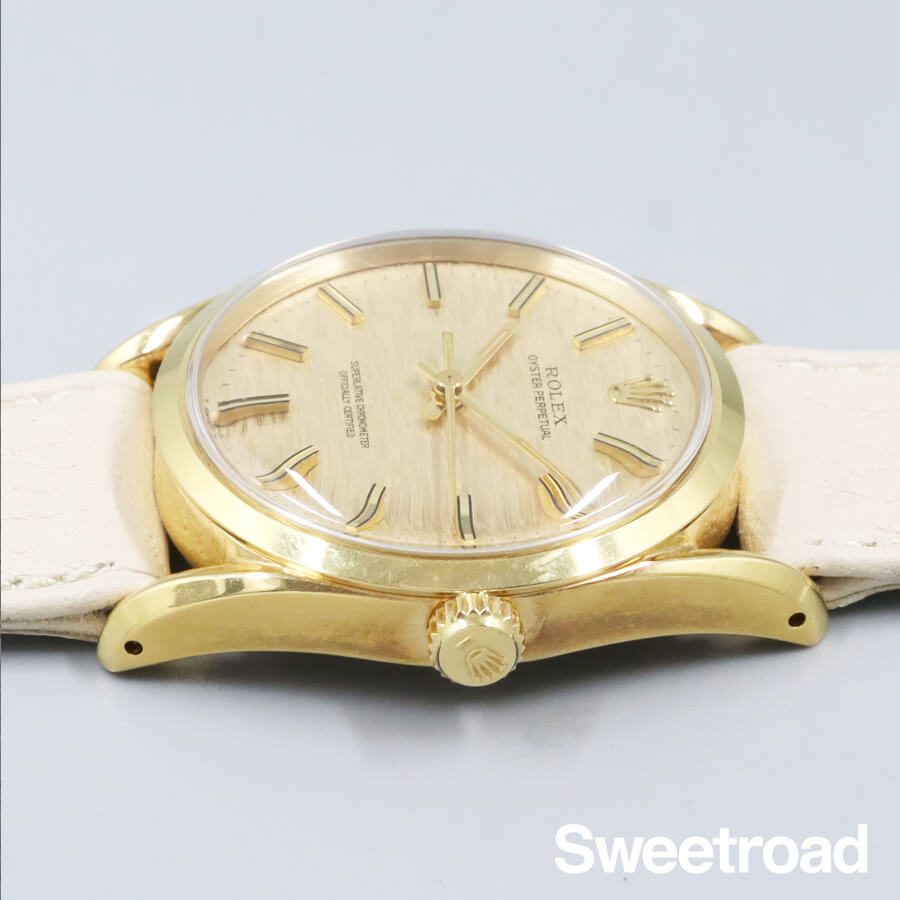 ロレックス オイスターパーペチュアル Ref.1010 18KYG 1973年製 w  