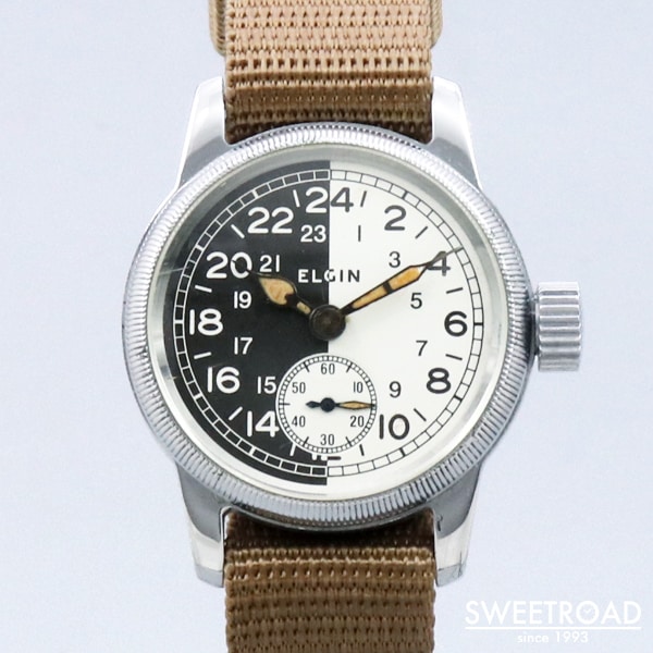 貴重★1950's エルジン ドイツ製 自動巻きヴィンテージ腕時計　ジャンク スイス 1950年代 18K LONGINES ロンジン 自動巻き時計