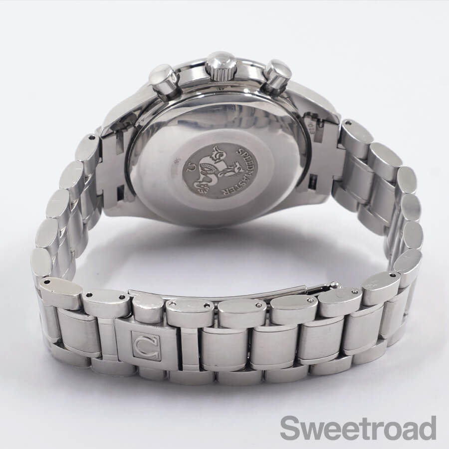 1円★正規【オメガ/OMEGA】スピードマスター　3513.30　スイス製　デイデイト　クロノグラフ　シルバー　AT　メンズ腕時計　078&051