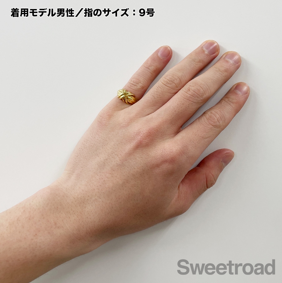 TIFFANY&Co.】ティファニー ラブノット リング・指輪 9号
