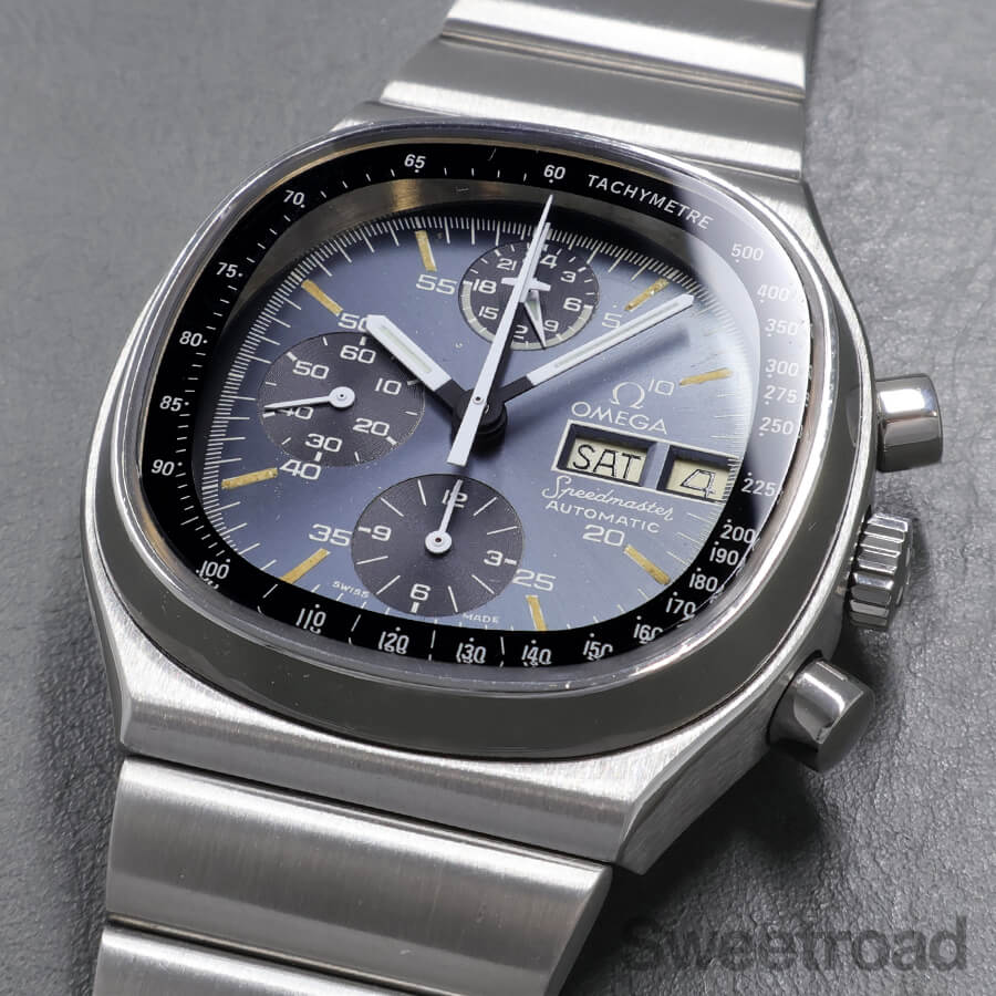 オーバーヒート様① オメガ スピードマスター TVスクリーン Ref.176.0014 1984年製