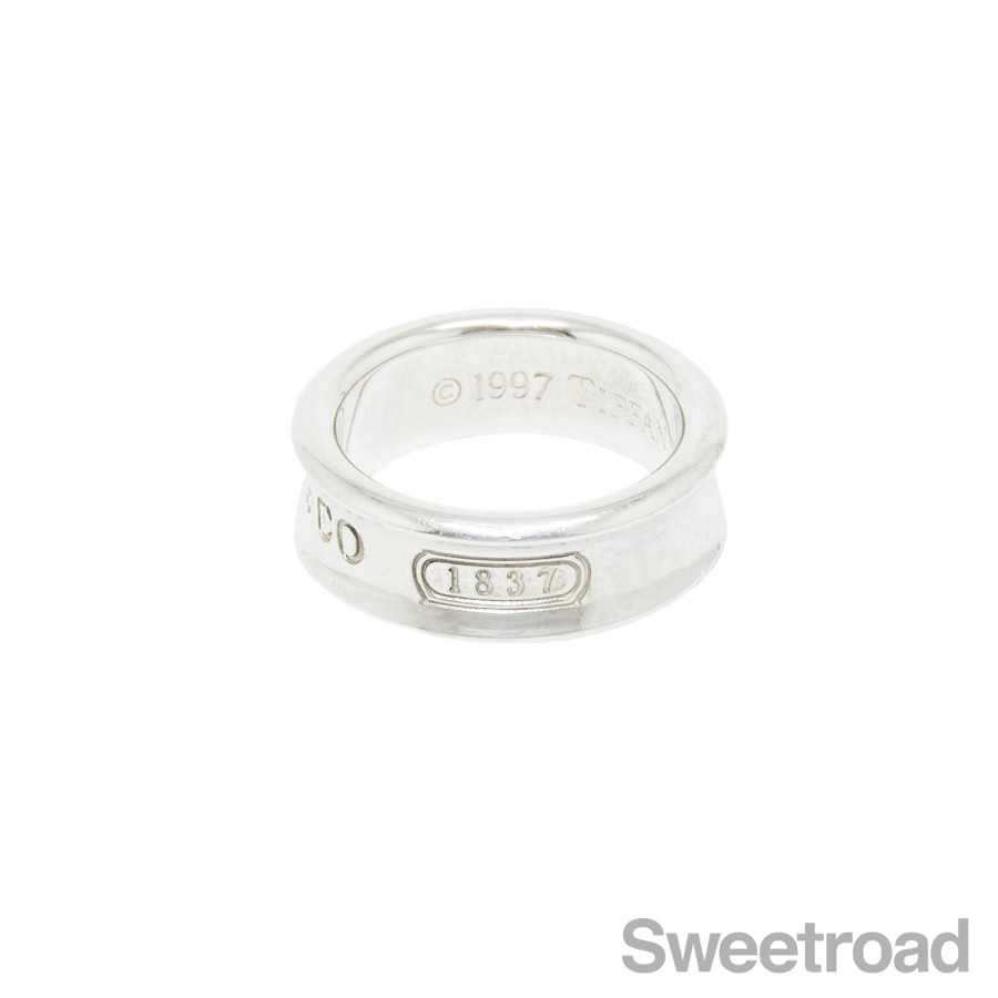 【美品】Old Tiffany ナローリング 1837 925 14号 美品】Old Tiffany ナローリング 1837 925 14号 - メルカリ