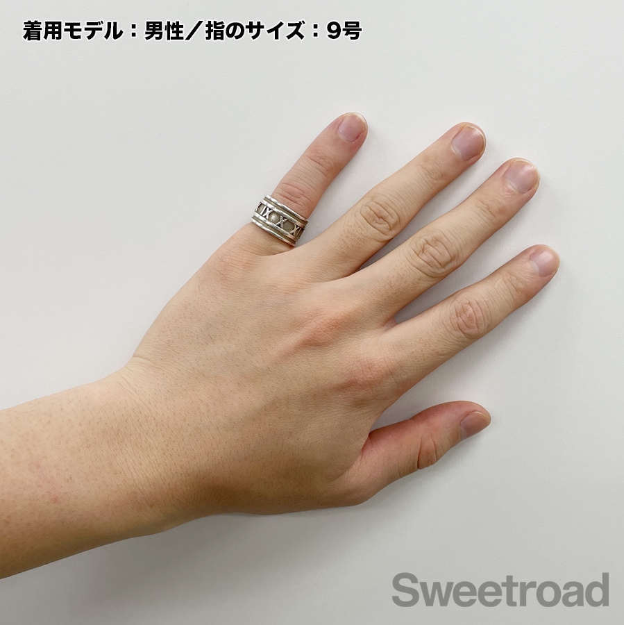 美品！ティファニー　アトラスワイドリング　Tiffany 楽天市場】ティファニー アトラス ワイド リング・指輪 シルバー