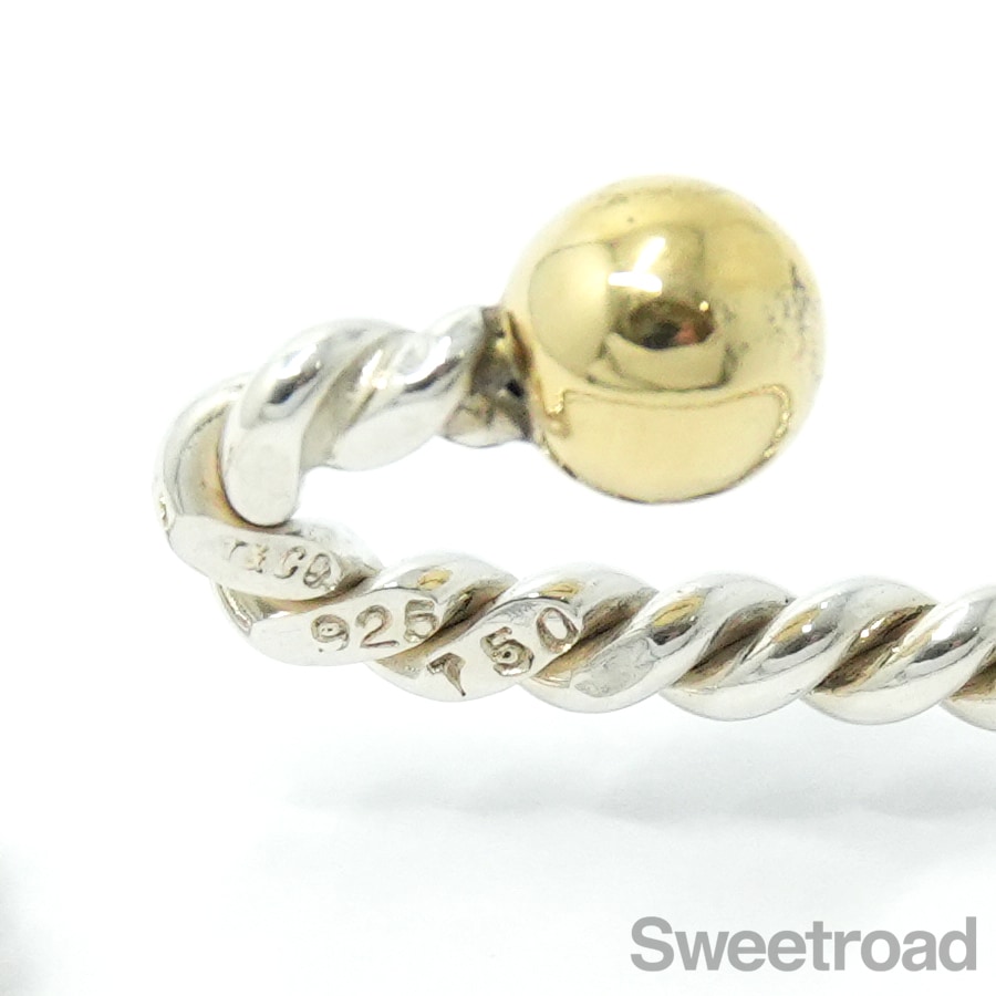 ティファニー ツイストダブルアイバングル | スイートロード-Sweetroad