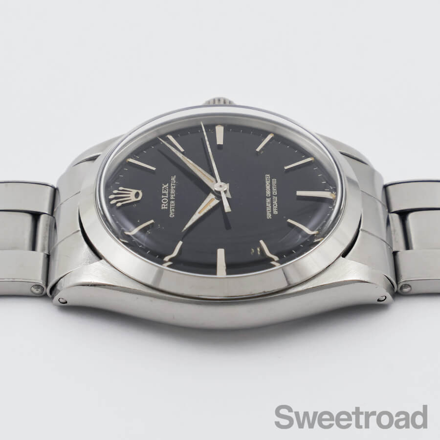 ロレックス　オイスターパーペチュアル　ref.1002 サービス保証書　黒文字盤 ロレックス オイスターパーペチュアル Ref.1002 1965年製 | スイート