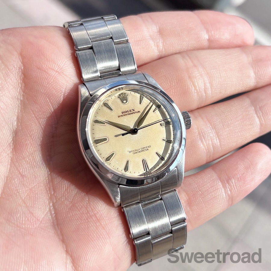 ロレックス オイスターパーペチュアル セミバブル Ref.6284 1954年製